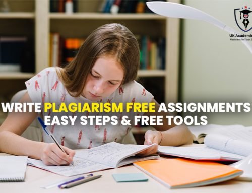 Writing Plagiarism Free Assignments