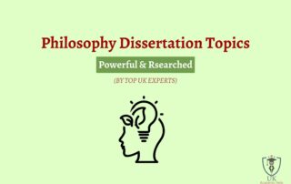 Philosophy Dissertation Topics
