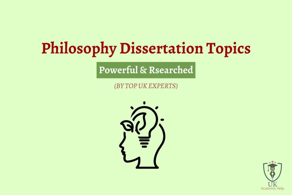 Philosophy Dissertation Topics