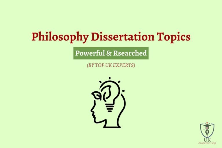 Philosophy Dissertation Topics