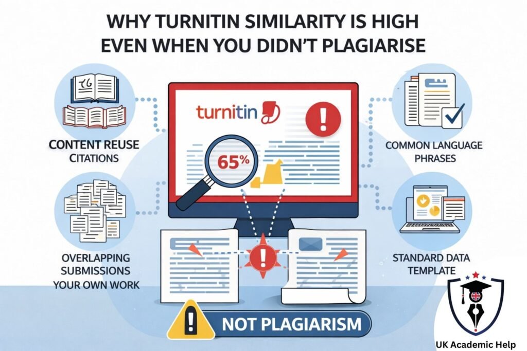 Why Turnitin Similarity Is High Even When You Didn’t Plagiarise